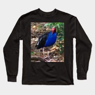 The Purple Swamp Hen! Long Sleeve T-Shirt